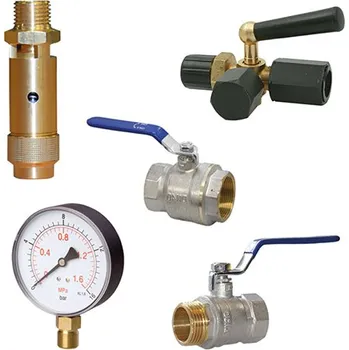 Kompresor ABAC KVP500-11 Sada armatur pro vzdušník VVP2-500-11