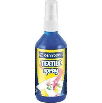 Speciální výtvarná barva Barva na textil "Textil spray Centropen 1139", modrá