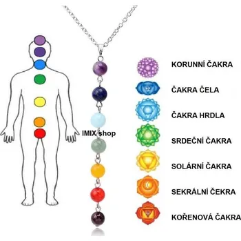 Náhrdelník Čakrový REIKI náhrdelník