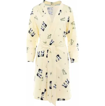 Dámský župan Leptir župan dámský 184/01 - žlutá, XL (Bavlněný dámský župan Leptir)
