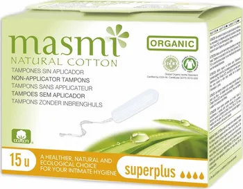 Intimní hygienický prostředek Masmi tampóny z organické bavlny