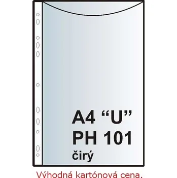 Zakládací obal závěsný A4 "U", PH101, hladký, 1000 ks