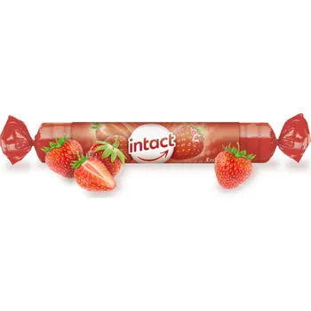 Čaj Intact hroznový cukr s vitaminem C Jahoda 40g