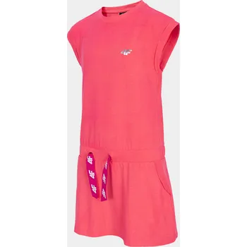 Dívčí šaty 4F HJL21-JSUDD001 CORAL Šaty EU 164