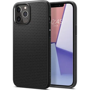Pouzdro na mobilní telefon Pouzdro Spigen (ACS01617) Liquid Air pro Apple iPhone 12 Pro Max Black