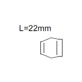Příslušenství ke svářečce Rohrman Keramická hubice č. 5 8,0x22 mm (42,0300,0817)