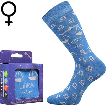 ZODIAC barevné ponožky motiv zvěrokruh Boma (Boma ponožky zvěrokruh Zodiac)