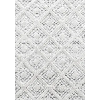 Koberec Ayyildiz Hali Kusový koberec PISA 4707 Grey Rozměr kruh 200 cm