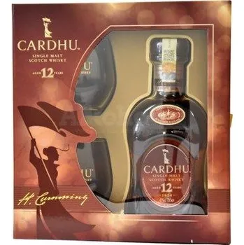 Whisky Cardhu Amber Rock 0,7l 40% +2 skla