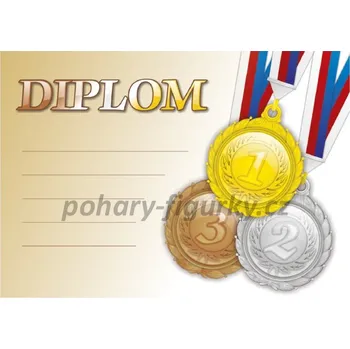 Diplom univerzální medaile 6712