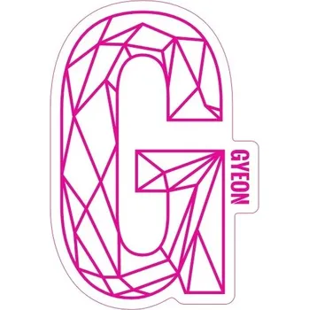 samolepka Samolepka Gyeon G Sticker Pink (100 mm x 65,6 mm)