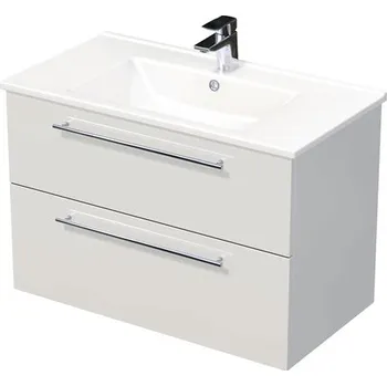 Koupelnový nábytek Koupelnová skříňka s umyvadlem Intedoor Box Arte 85 2Z