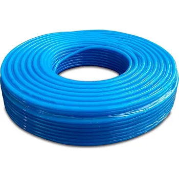 Lepící sada Polyuretanová hadice 14/9,5mm - modrá 80m (Vysokotlaká náhradní přívodní hadice pro stlačený vzduch. Barva modrá. )