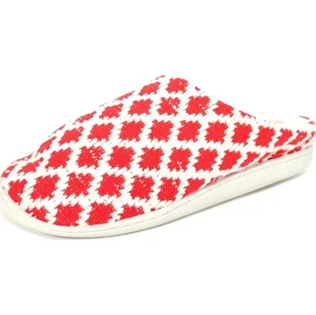 Dámské pantofle BBS Shoes Dámské bačkory BBS B590643 Č Barva: Červená, Velikost: 37