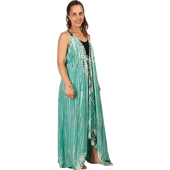 Dámské šaty Dlouhé batikované šaty Tripta Mint UNI