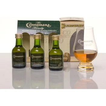 Whisky MINI COL.CONNEMARA 46% 3x0.05l