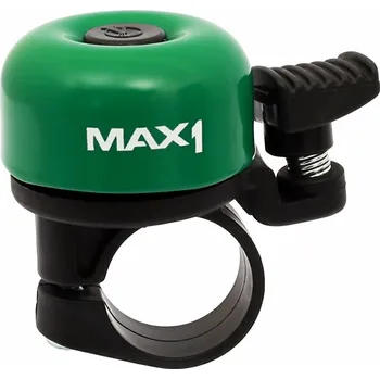 Zvonek na kolo zvonek MAX1 Mini tmavě zelený Zelená