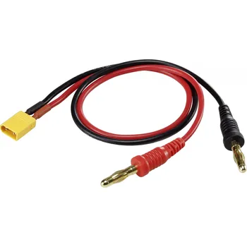 RC vybavení Reely nabíjecí kabel [2x banánková zástrčka 4 mm - 1x XT30U zásuvka ] 30.00 cm 2.5 mm² RE-6799482