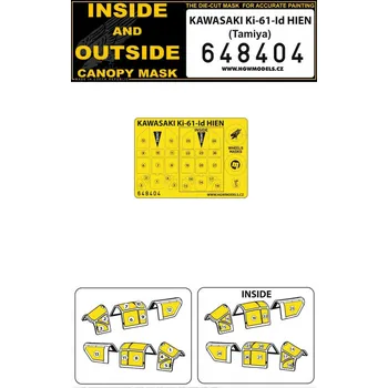 Plastikový model HGW 1/48 Mask Kawasaki Ki-61-Id HIEN (TAM)