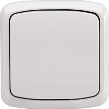 Stavebniny Tlačítko ABB TANGO bez kontrolky komplet šedý