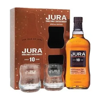 Whisky Isle of Jura Origin 10YO 0,7l 40% +2 skla