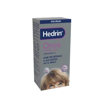Repelent Hedrin Once Spray Gel proti vším 100 ml