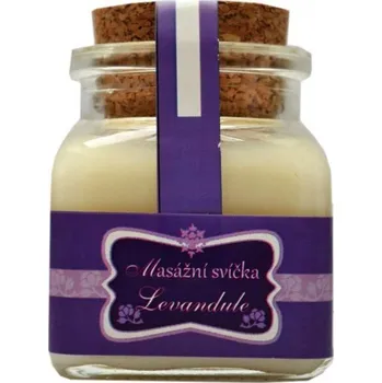 Masážní přístroj Botanico Svíce masážní levandulová