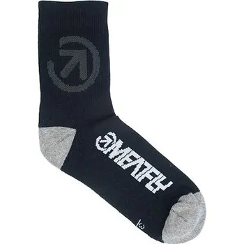 Pánské ponožky Meatfly ponožky Long Bike Black | Černá | Velikost L