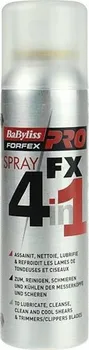 Příslušenství k holicímu strojku BaByliss Pro Clippers Forfex Spray FX 4v1 FX040290 technický sprej 150 ml