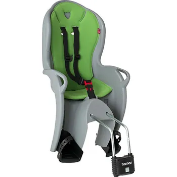 cyklosedačka sedačka zadní HAMAX Kiss šedo/zelená šedá