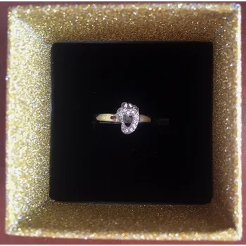 Prsten Prsten AG 925 - dětská noha (Stříbrný prsten)