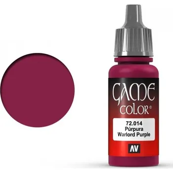 Modelářská barva Vallejo Game Color 72014 Warlord Purple 18 ml