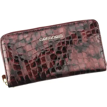 Peněženka Dámská kožená peněženka Gregorio FS-119 světle fialová