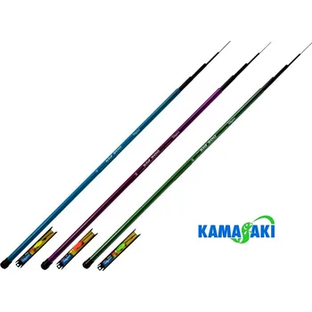 Kamasaki rybářský bič Kid Pole Rod 3 m/5-20 g barva: fialová + žebříkový návazec