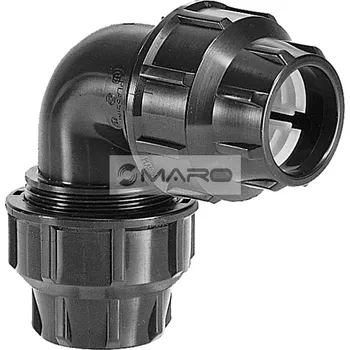 Instalatérský materiál Plas-fit Koleno svěrné plastové 90° na PE trubky 25 mm, 15025Z0025