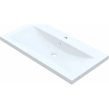 Umyvadlo Vayer Crater 120 zápustné umyvadlo, litý mramor