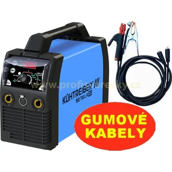 Svářečka Kühtreiber Set 3 KITin 150 TIG LA RS + sv. kabely 5m