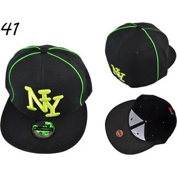 Kšiltovka Skate kšiltovka čepka černo - zelená NY BARCLEYS AMERICAN CAP