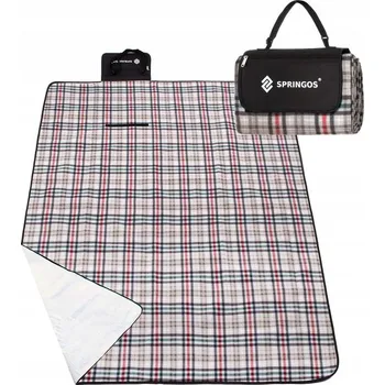 Pikniková deka KIK Springos KX5967 150 x 180 cm proužek