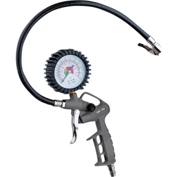 Autodiagnostika Plnič tlaku s tlakoměrem, hustič pneu s manometrem Aerotec