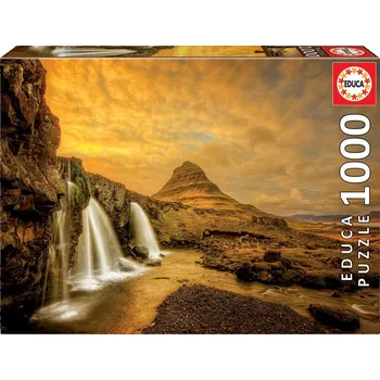 Puzzle Educa Vodopád Kirkjufell Island 1000 dílků