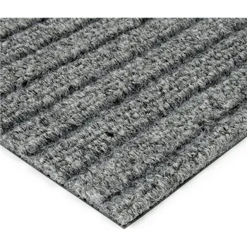 Rohožka Šedá kobercová čistící zóna FLOMA Shakira - D 150cm, Š 100cm a V 1,6cm 83331035