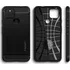 Pouzdro na mobilní telefon Spigen Rugged Armor pro Google Pixel 4A 5G Matte Black