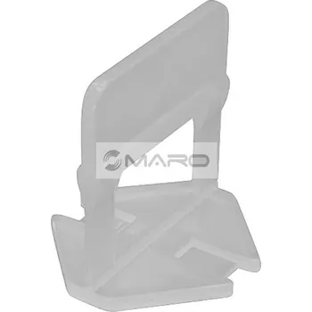 Spona Klip-Kop pro dlaždice 3-12 mm, spára 1,5 mm, transparentní (balení 500 ks), B0412-9