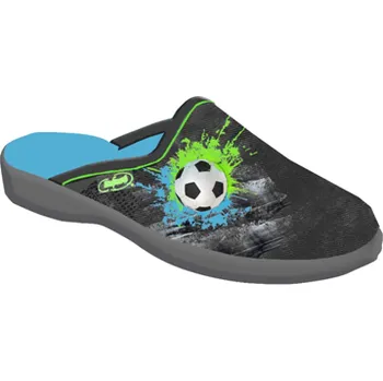 Chlapecká obuv Dětské textilní pantofle Befado 707y395 fotbalový míč Velikost: 32 (EU)