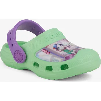 Chlapecké sandály COQUI MAXI Talking Tom and Friends Aqua/Purple 22/23