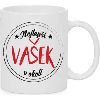 Hrnek - Nejlepší Vašek v okolí Barva: Bílá