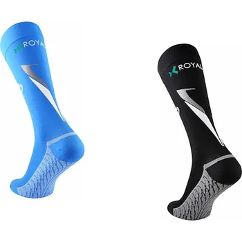 Jezdecké oblečení Therapy - Kompresní podkolenky modrá L - long