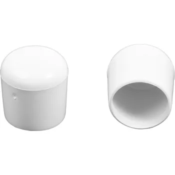 Vrut Návlek na trubku plastový bílý - 18mm