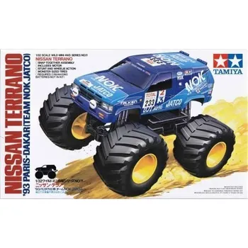 RC model auta Tamiya Tamiya #17011 - 1/32 Wild Mini 4WD Nissan Terrano '93 Paris-Dakar
